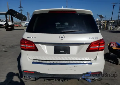2017 Mercedes-Benz Gls 63 Amg 4Matic from USA, damaged, VIN 4JGDF7FE4HA928830